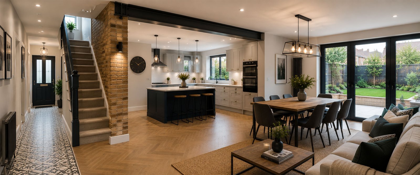 Restored period country home